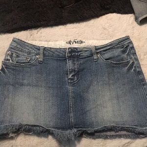 YMI jean skirt size 9